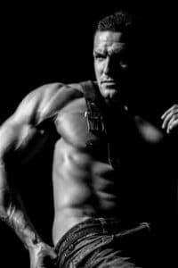 Sensual mans body